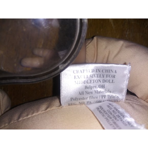 VTG Y2k Lee Middleton Baby Doll By Reva Chubby Cheek Open Pout Mouth Doll - Picture 8 of 10